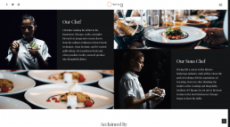 Essentials for Restaurant - Restaurant Website Sample #4