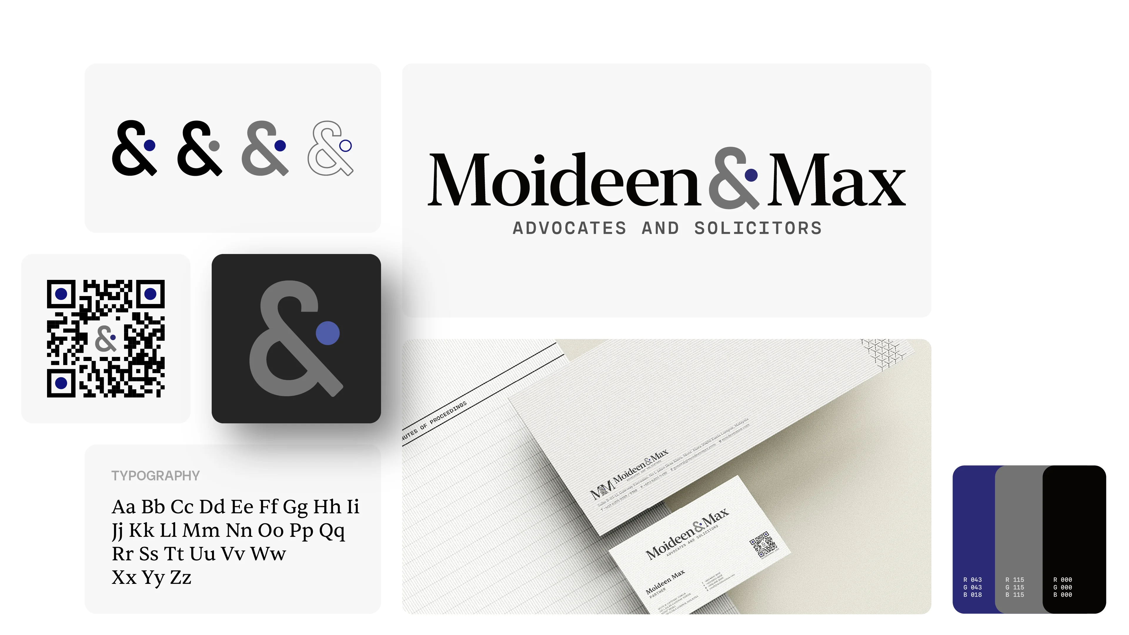 New branding for Moideen & Max.