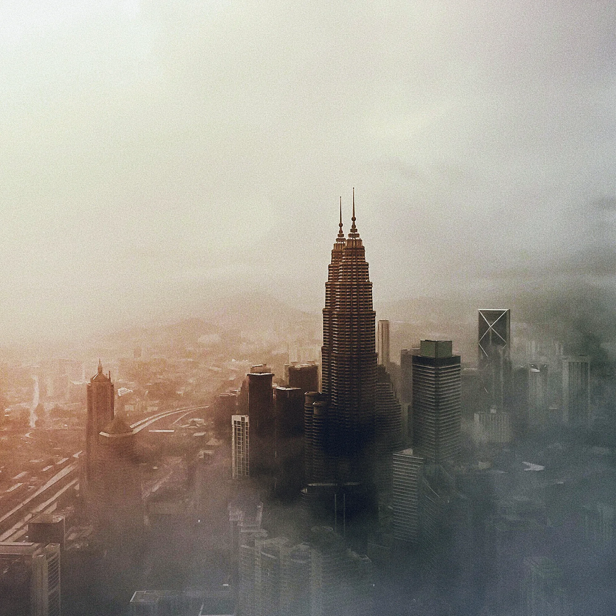 Malaysia's skyline featuring Kuala Lumpur Twin Towers